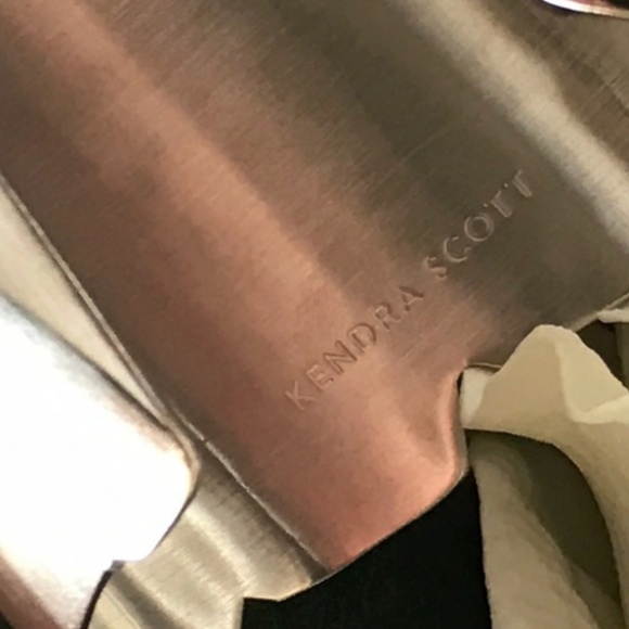 Kendra Scott Constance Cuff in Rhodium Silver